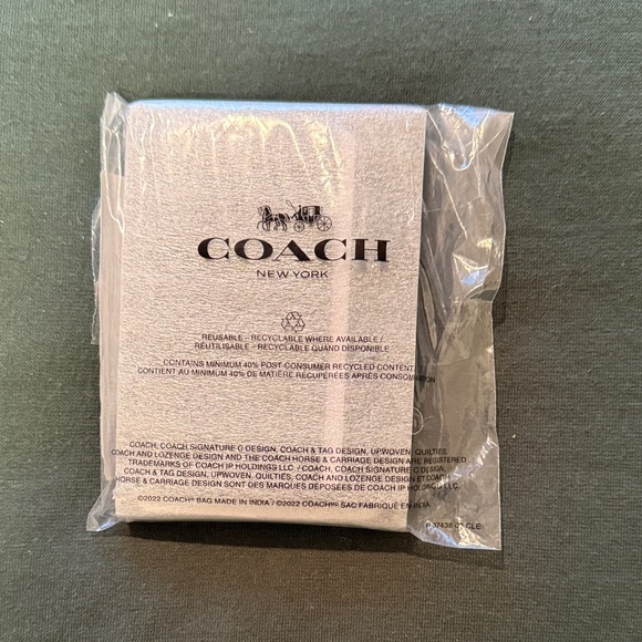 Coach New York Billfold Wallet black brown - Picture 4 of 5